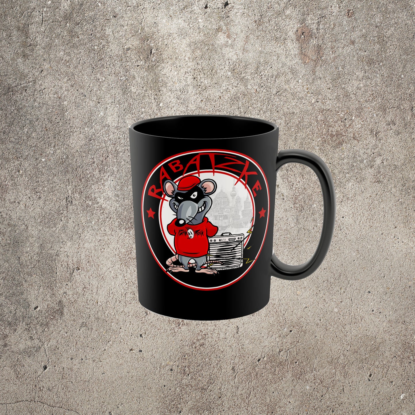 Kaffeetasse Rabatzke Logo